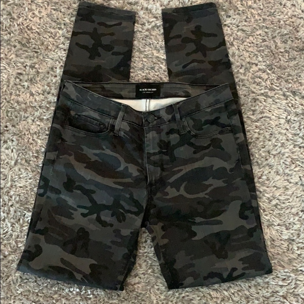 Black Orchid Camo Jeans